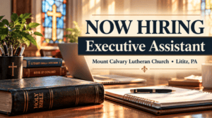 Executive Assistant Needed at Mount Calvary – Apply Today!