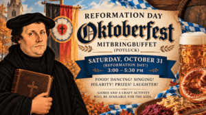 Reformation Day Oktoberfest in Lititz PA at Mount Calvary